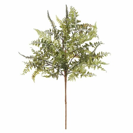 DARE2DECOR 27 in. Green Fern Spray DA3254193